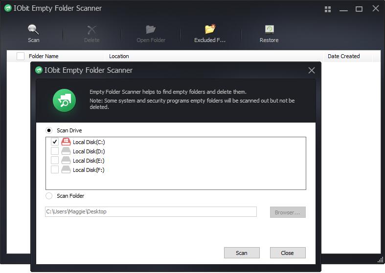 empty-folder-scanner
